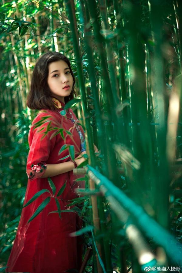 苏比  维族美女苏比 微博时尚私房写真第60张图片