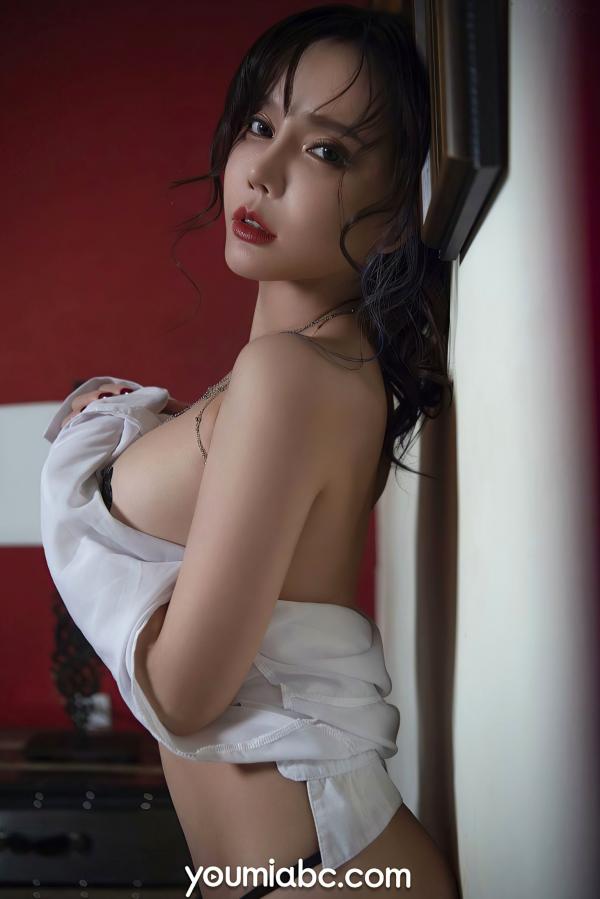 艾小青   YouMi尤蜜-2021.08.23-艾小青《深夜画廊》私房艺术写真，唯美身体链演绎极致诱惑，无圣光大尺度视觉盛宴第20张图片
