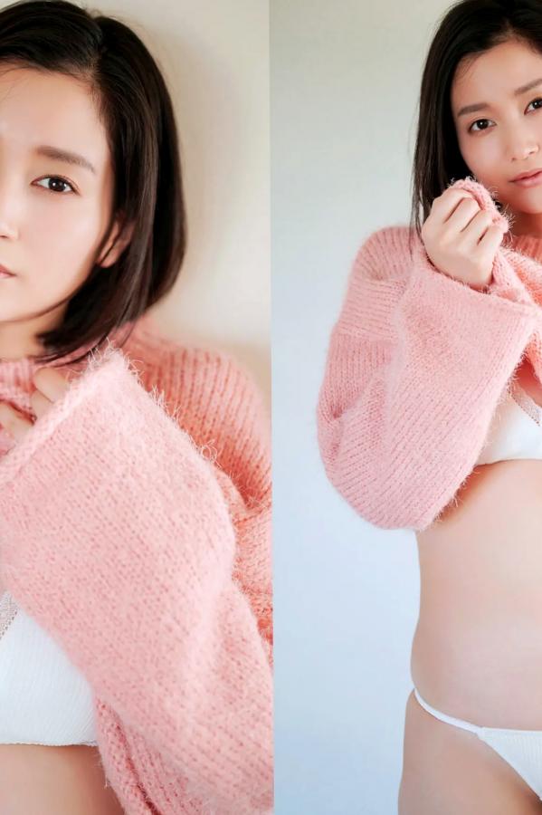 出口亜梨沙 出口亚梨沙 出口亜梨沙 - 色めく昼下がり：日本女神居家内衣性感私房写真第4张图片