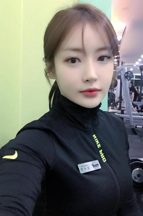 Kang Su  韩国健身正妹Kang Su一出场让全健身房都傻了第11张图片