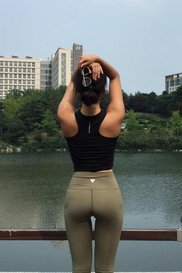 Kang Su  韩国健身正妹Kang Su一出场让全健身房都傻了第25张图片