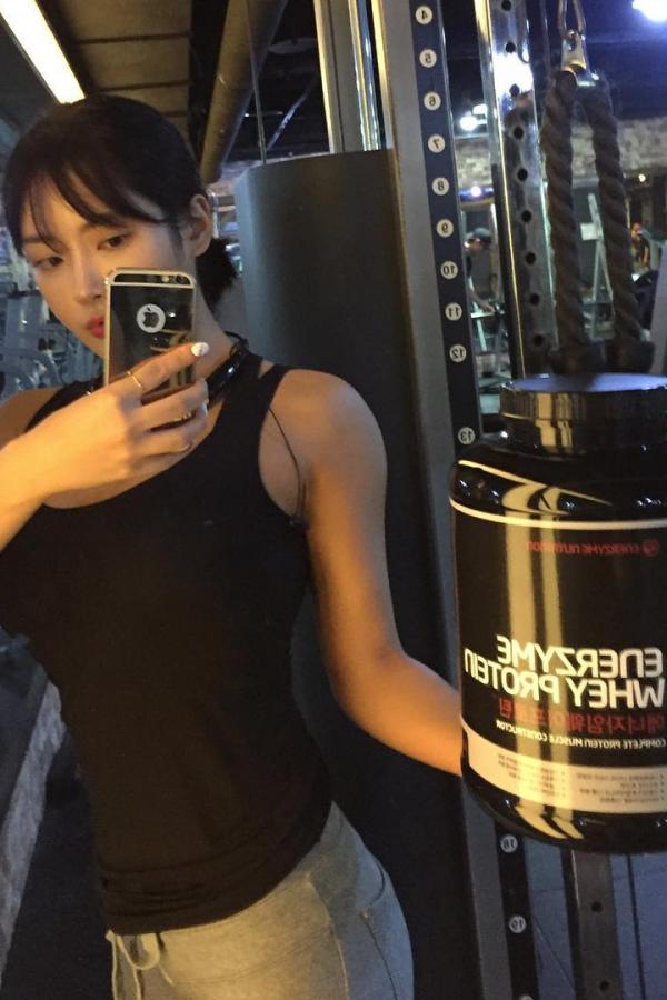 Kang Su  韩国健身正妹Kang Su一出场让全健身房都傻了第33张图片