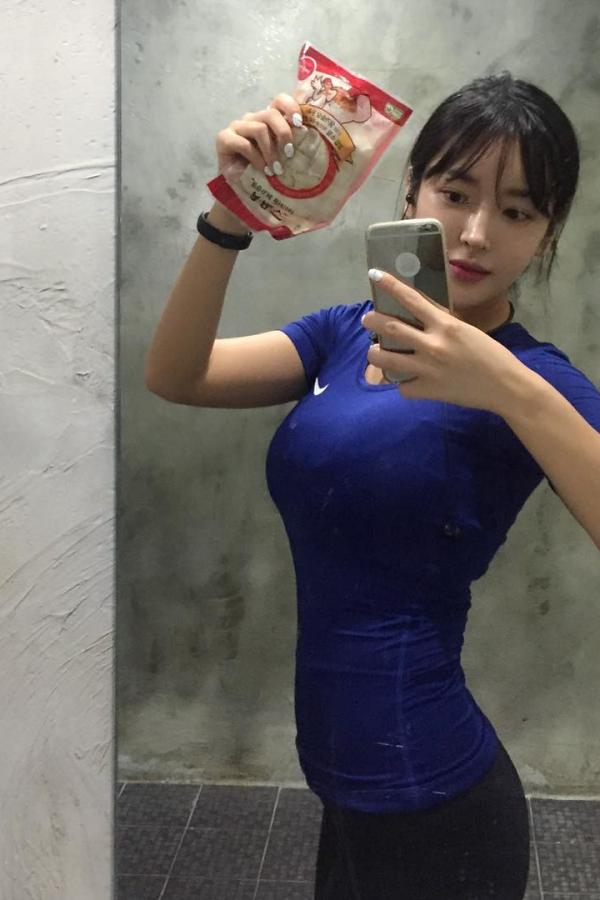 Kang Su  韩国健身正妹Kang Su一出场让全健身房都傻了第35张图片