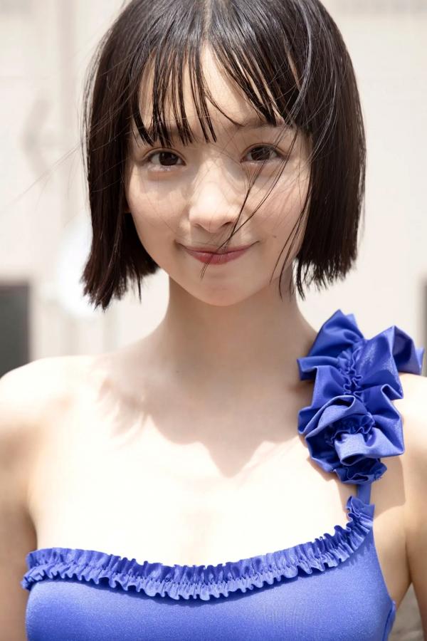 華村あすか 华村飞鸟 华村あすか《New Mode 後編》性感棕色泳装写真 气质尤物白嫩美胸第3张图片