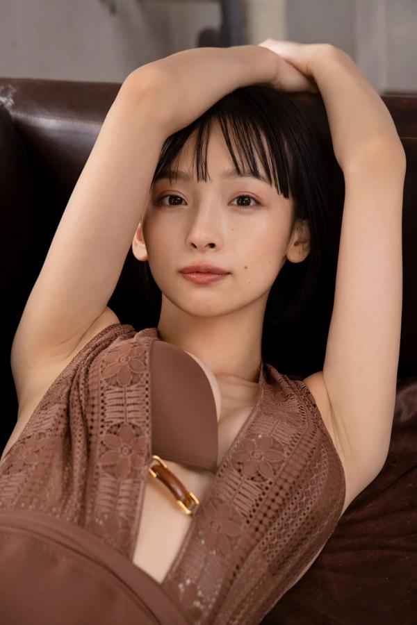華村あすか 华村飞鸟 华村あすか《New Mode 後編》性感棕色泳装写真 气质尤物白嫩美胸第26张图片