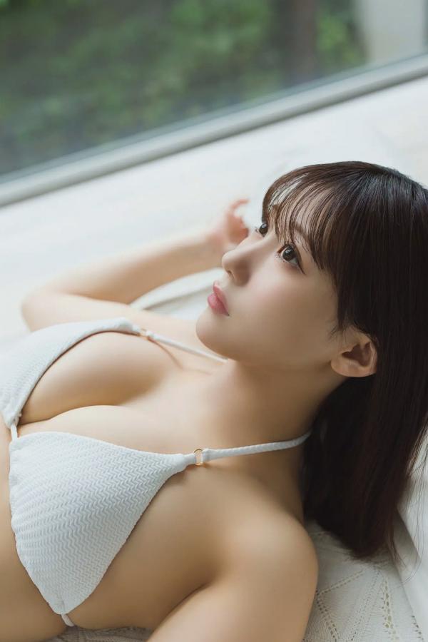 田中美久  田中美久 - 纯白比基尼纯欲家居私房写真 ヤンマガアザーっす！[51P]第13张图片