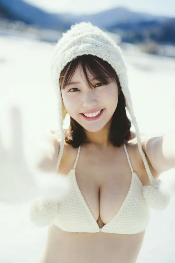 田中美久  田中美久 - 銀世界 日本女神性感内衣与雪景写真第12张图片
