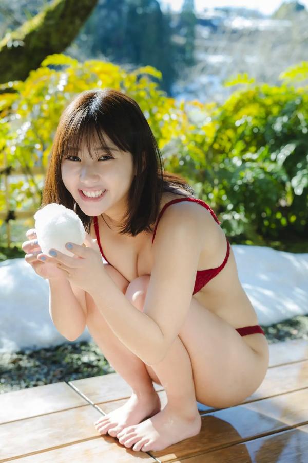 田中美久  田中美久 - 銀世界 日本女神性感内衣与雪景写真第48张图片