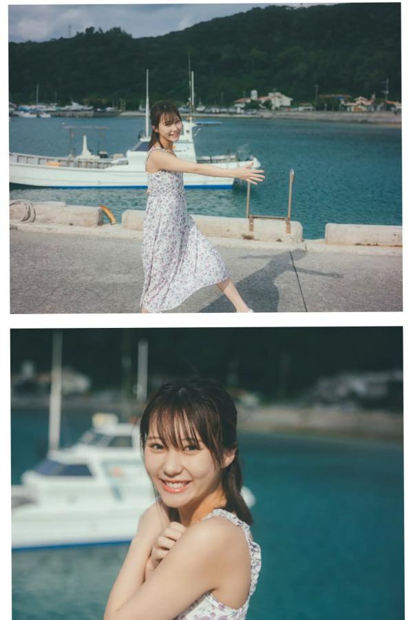 田中美久  田中美久 - キミの街まで 海边沙滩红色比基尼与性感私房写真第47张图片
