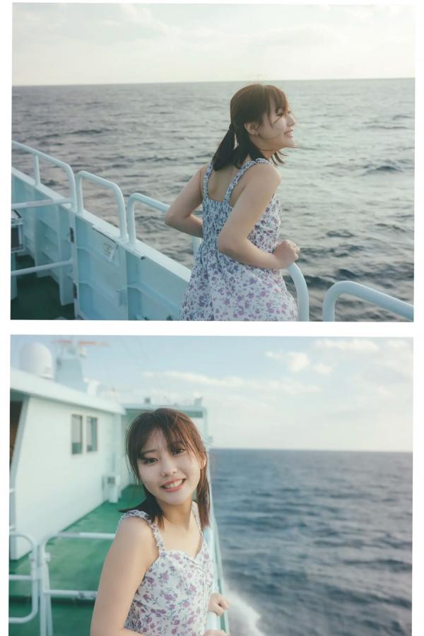 田中美久  田中美久 - キミの街まで 海边沙滩红色比基尼与性感私房写真第48张图片
