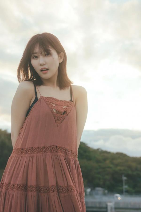 田中美久  田中美久 - キミの街まで 海边沙滩红色比基尼与性感私房写真第108张图片