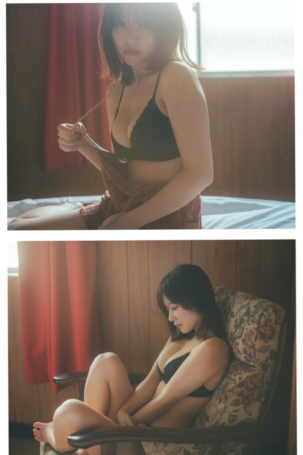 田中美久  田中美久 - キミの街まで 海边沙滩红色比基尼与性感私房写真第111张图片
