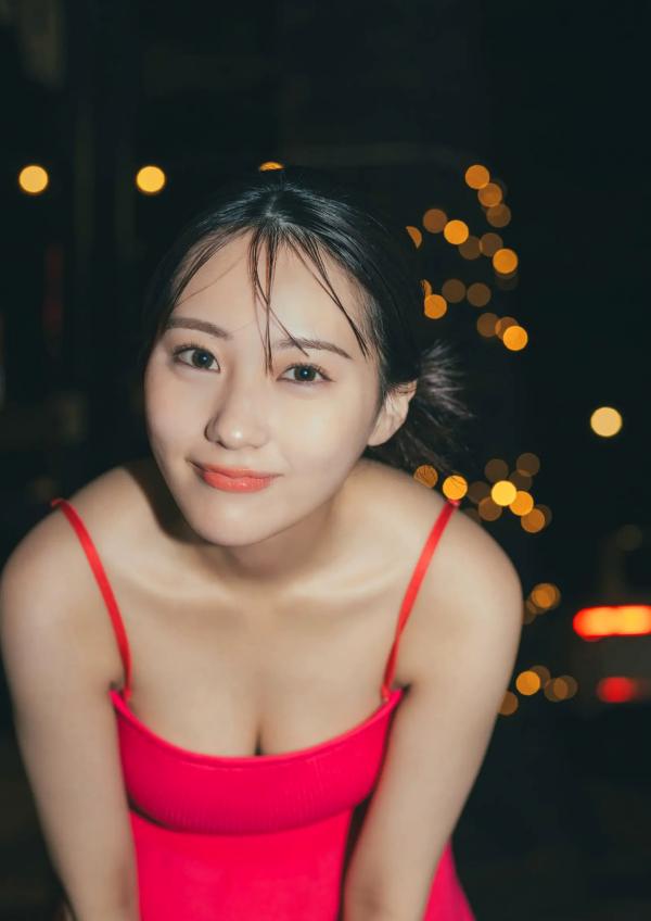 田中美久   田中美久 - 也想更随性地，日系清纯泳装写真，清新夏日池畔性感风格，捕捉灵动迷人瞬间第62张图片