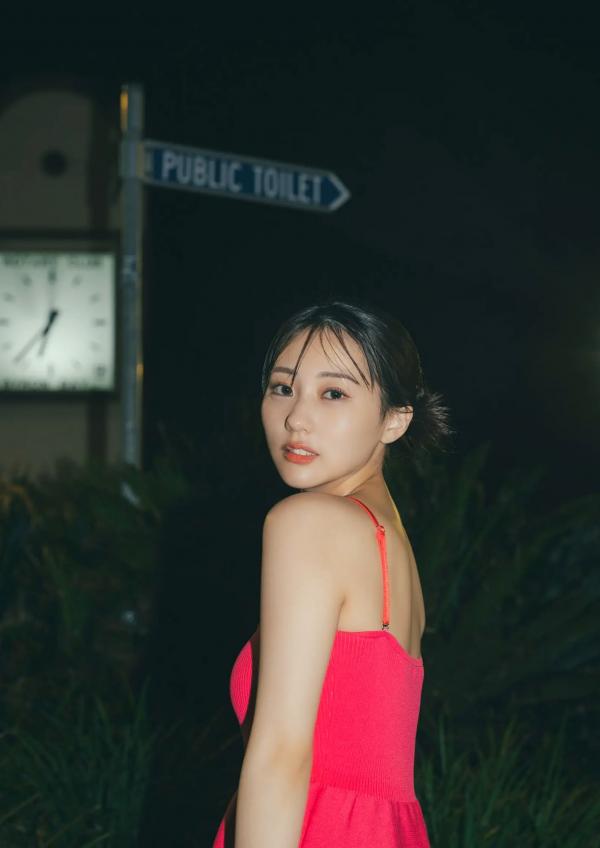 田中美久   田中美久 - 也想更随性地，日系清纯泳装写真，清新夏日池畔性感风格，捕捉灵动迷人瞬间第66张图片