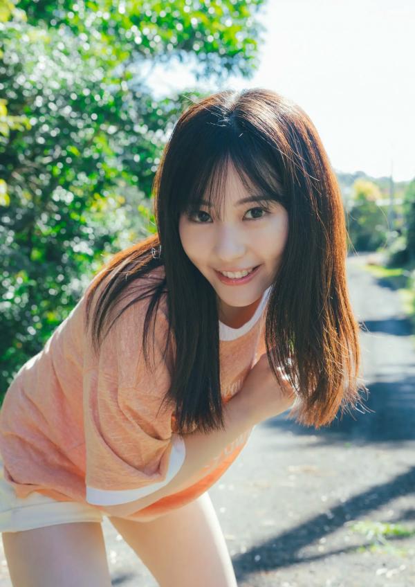 田中美久   田中美久 - 也想更随性地，日系清纯泳装写真，清新夏日池畔性感风格，捕捉灵动迷人瞬间第72张图片