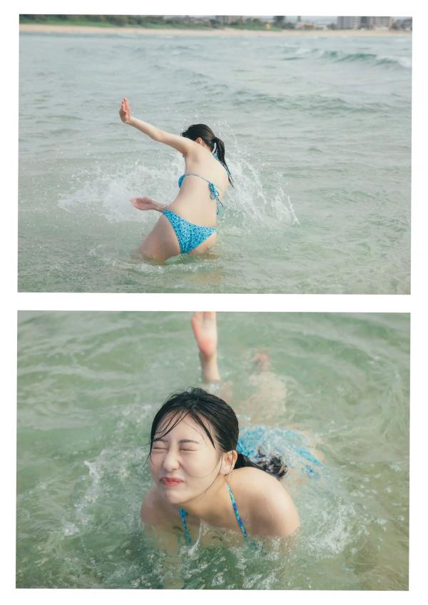 田中美久   田中美久 - 也想更随性地，日系清纯泳装写真，清新夏日池畔性感风格，捕捉灵动迷人瞬间第100张图片