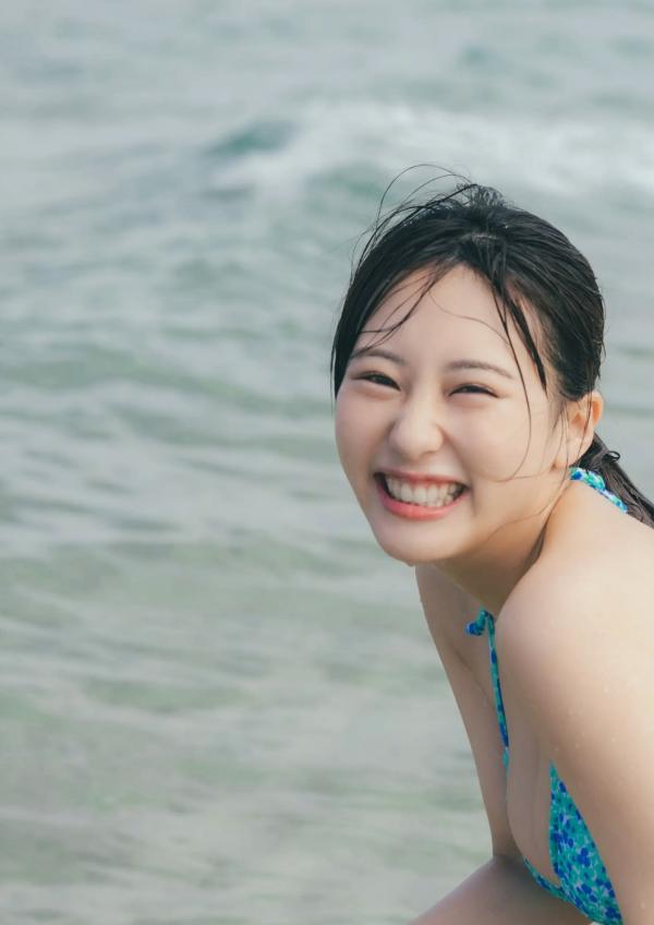 田中美久   田中美久 - 也想更随性地，日系清纯泳装写真，清新夏日池畔性感风格，捕捉灵动迷人瞬间第106张图片