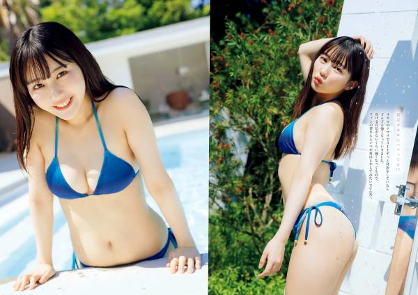 田中美久   [Weekly Big Comic Spirits] 2024 No.36-37 田中美久夏日清凉比基尼与唯美私房照写真集第3张图片