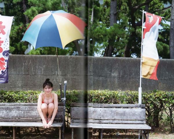 上西怜   上西怜《水の温度》清纯私房写真，日系少女户外泳装与居家清新视觉大赏第52张图片