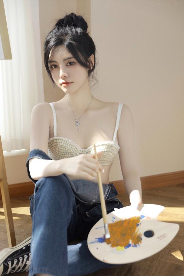 白甜   XR-Uncensored-白甜-极品模特大尺视图合集-XiuRen秀人网内购私拍-室内私房、黑丝诱惑、无圣光大尺度写真第71张图片