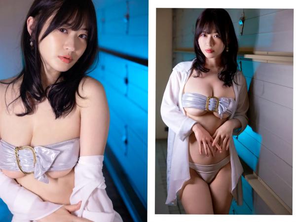 メイリ 美梨  メイリ グラビア写真集 白百合 室内私房写真 美臀丝滑气质女神 优雅长裙与性感居家服诱惑第32张图片
