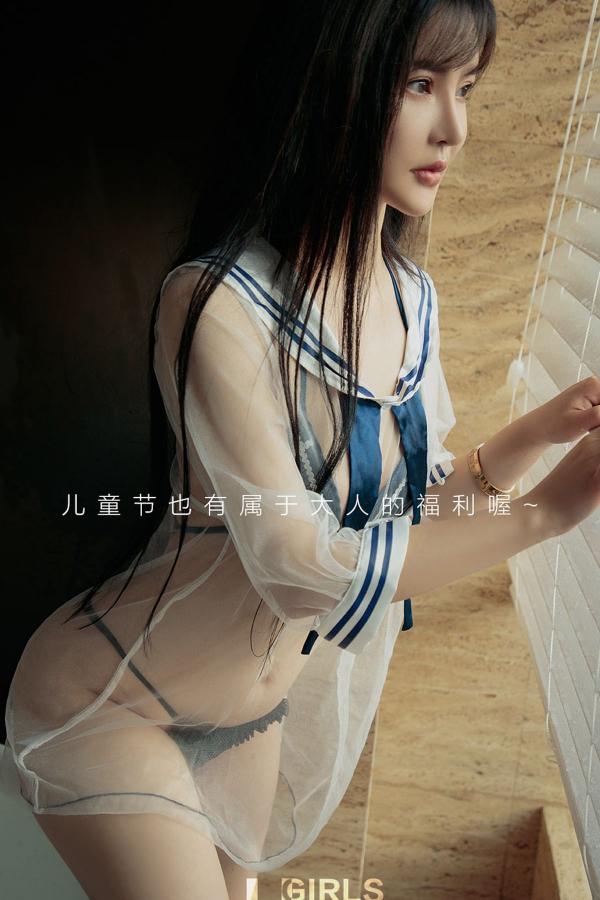 姜涵  姜涵的欢乐水手服 清秀脸庞快乐时光第2张图片