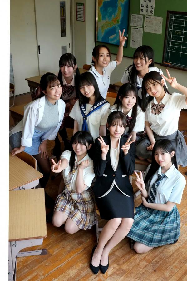 桃月なしこ  桃月なしこ - ゼロイチ学園 シーズン2 日本女神教师职场性感内衣写真第37张图片