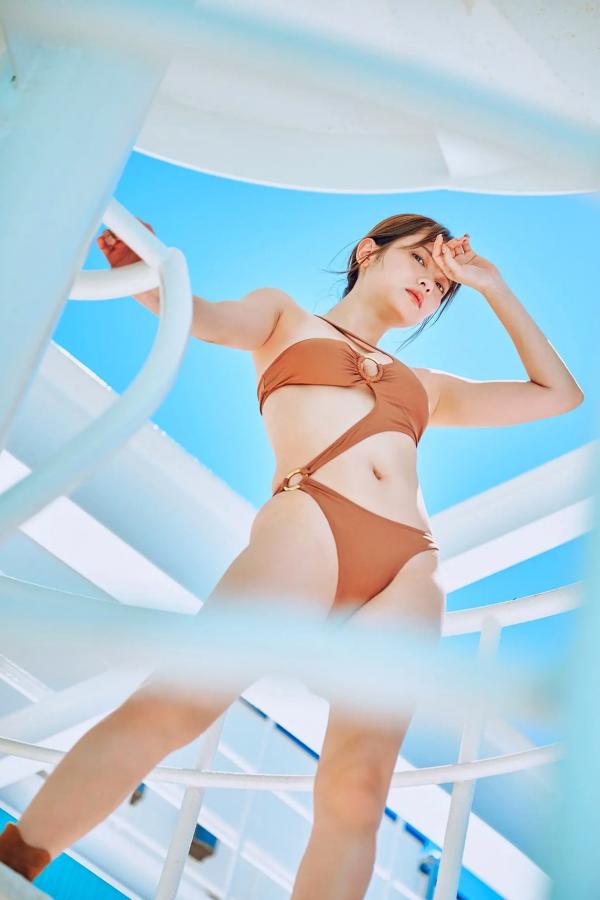 桃月なしこ  桃月なしこ - 最後の夏休み：日系女神沙滩比基尼性感写真第24张图片