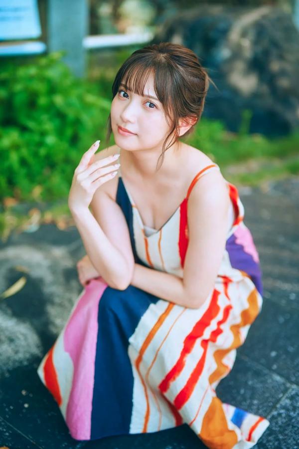 桃月なしこ  桃月なしこ - 最後の夏休み：日系女神沙滩比基尼性感写真第66张图片