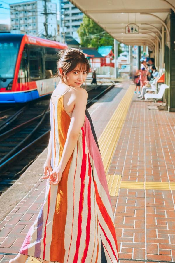 桃月なしこ  桃月なしこ - 最後の夏休み：日系女神沙滩比基尼性感写真第69张图片