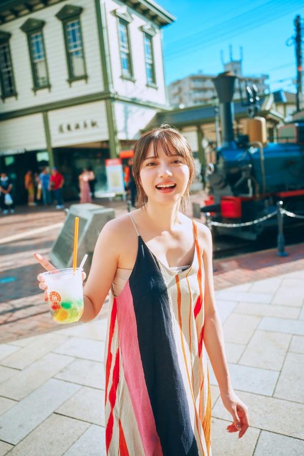 桃月なしこ  桃月なしこ - 最後の夏休み：日系女神沙滩比基尼性感写真第70张图片
