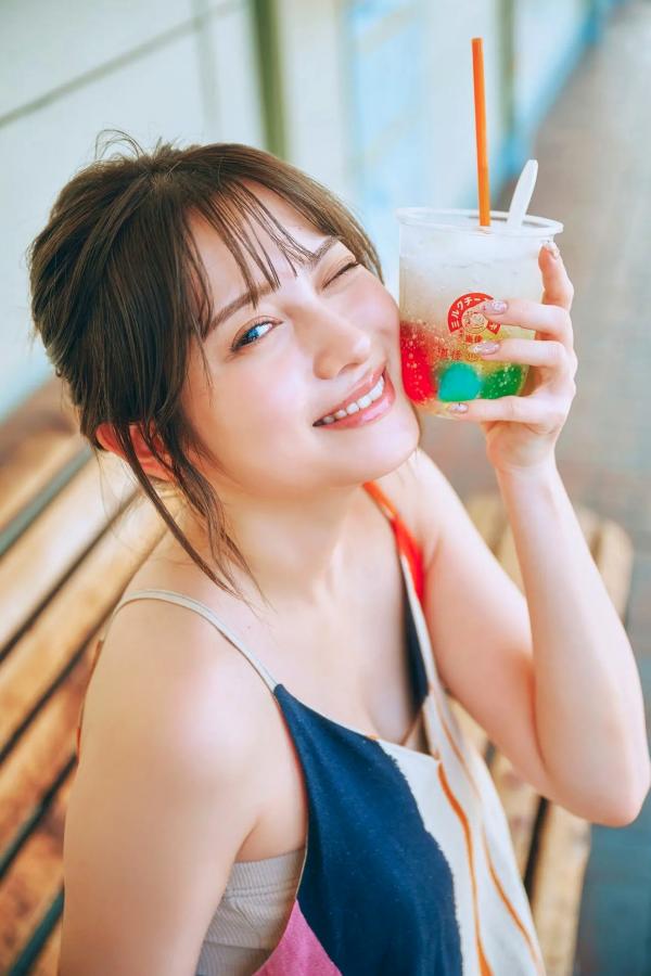 桃月なしこ  桃月なしこ - 最後の夏休み：日系女神沙滩比基尼性感写真第71张图片