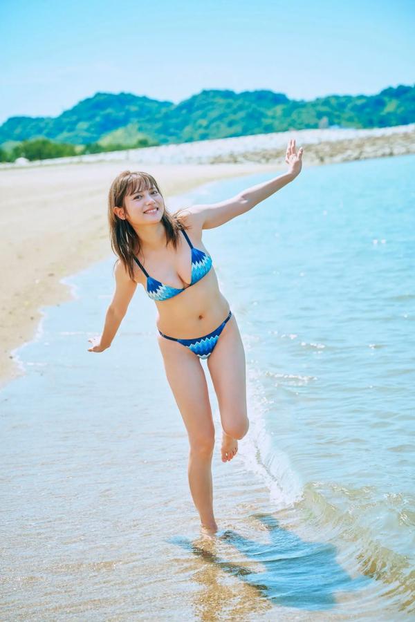 桃月なしこ  桃月なしこ - 最後の夏休み：日系女神沙滩比基尼性感写真第74张图片