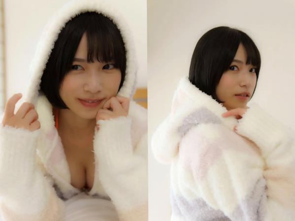 村上りいな   村上りいな《想成为过膝袜》日系室内比基尼性感美腿写真第56张图片