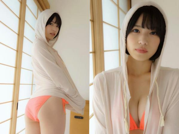 村上りいな   村上りいな《想成为过膝袜》日系室内比基尼性感美腿写真第94张图片