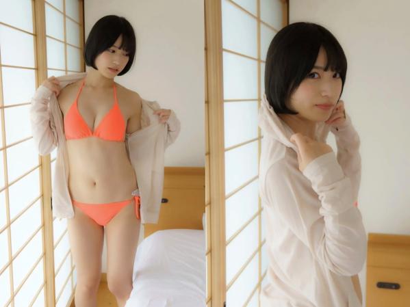 村上りいな   村上りいな《想成为过膝袜》日系室内比基尼性感美腿写真第95张图片