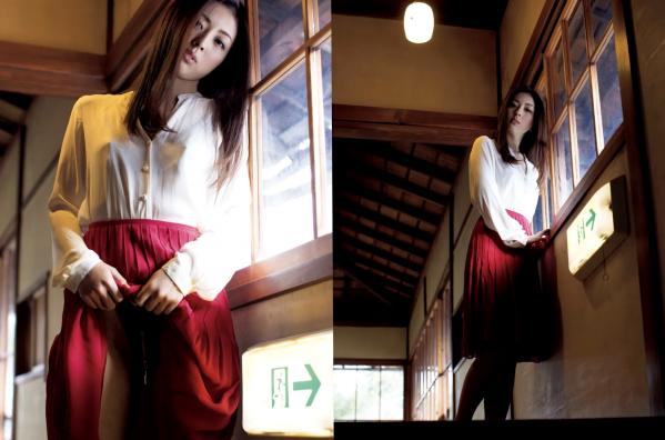 祥子   祥子 - 椿：性感蕾丝内衣、纯白私房与户外湿身艺术写真，展现百变女神迷人魅力第42张图片