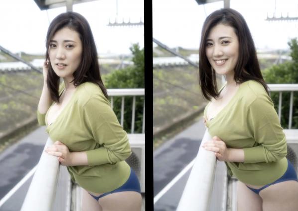 草野綾 草野绫  Exciting Girls 草野绫居家私房写真，清新针织衫搭配性感内衣，尽显迷人曲线与甜美风情第2张图片