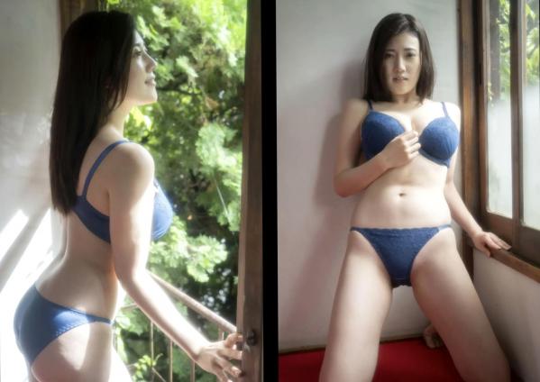 草野綾 草野绫  Exciting Girls 草野绫居家私房写真，清新针织衫搭配性感内衣，尽显迷人曲线与甜美风情第46张图片