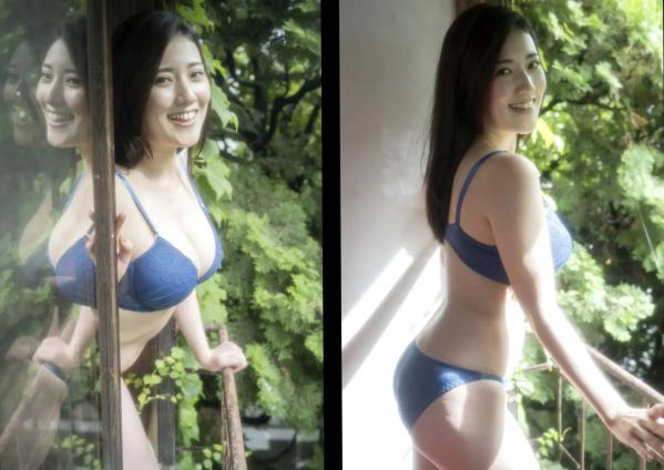 草野綾 草野绫  Exciting Girls 草野绫居家私房写真，清新针织衫搭配性感内衣，尽显迷人曲线与甜美风情第47张图片