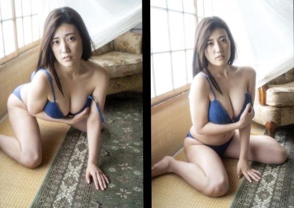 草野綾 草野绫  Exciting Girls 草野绫居家私房写真，清新针织衫搭配性感内衣，尽显迷人曲线与甜美风情第53张图片
