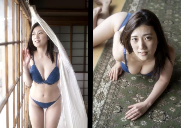 草野綾 草野绫  Exciting Girls 草野绫居家私房写真，清新针织衫搭配性感内衣，尽显迷人曲线与甜美风情第56张图片