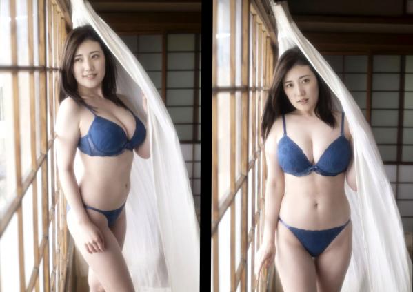 草野綾 草野绫  Exciting Girls 草野绫居家私房写真，清新针织衫搭配性感内衣，尽显迷人曲线与甜美风情第57张图片