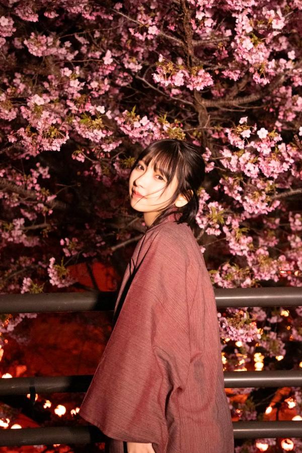 とーみ 十味 十味 - キミと春らんまん：日本童颜女神夜樱和服与性感私房内衣写真第33张图片
