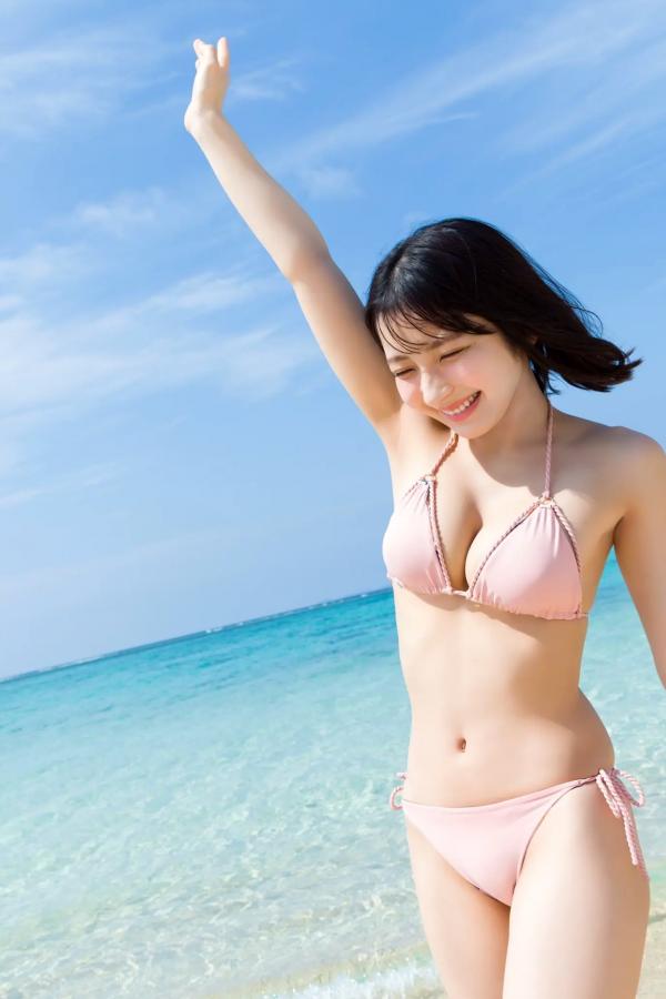 とーみ 十味 《十味 - We’re waiting for you！！！》日本美少女海边泳池湿身比基尼写真第6张图片