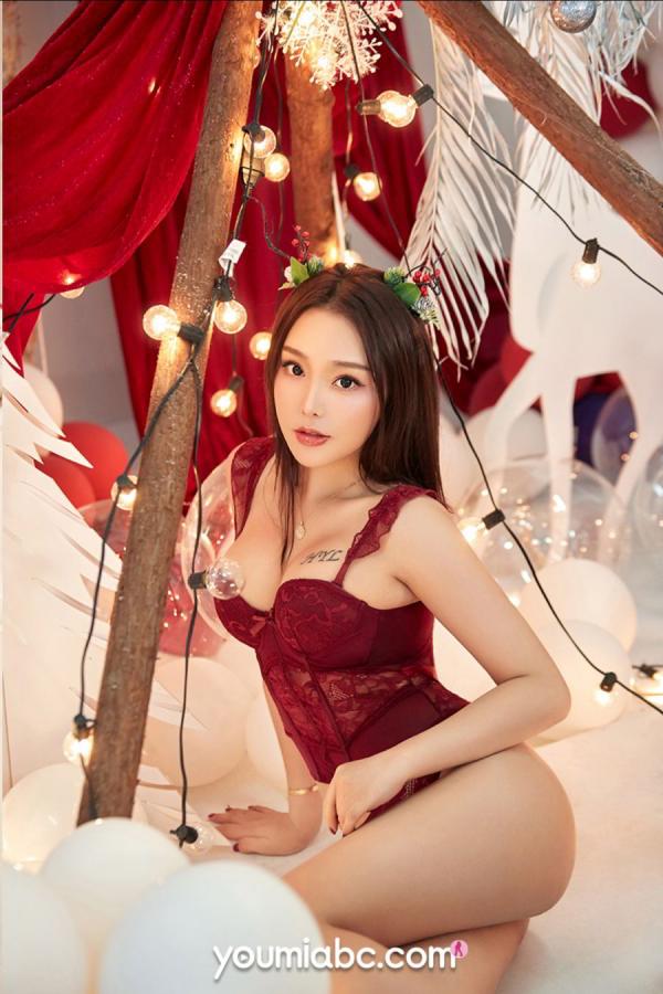 大萱萱  尤蜜Youmi 2019.12.24 尤蜜合辑 情聚圣诞第12张图片