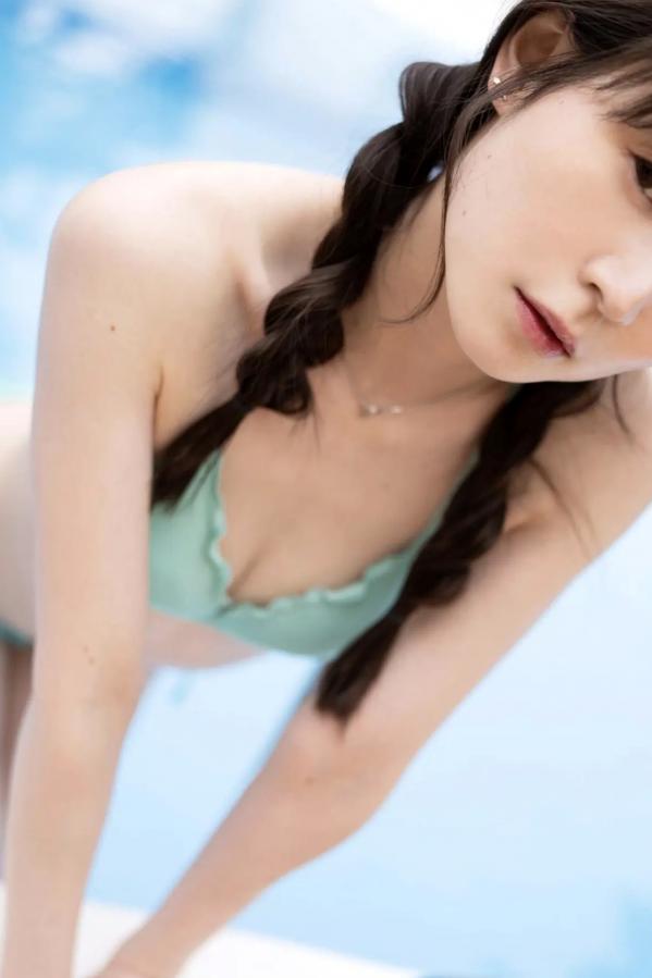 近衛りこ 近卫理子 近衛りこ - ボーダーに恋して 日系清新条纹裙性感内衣户外写真第11张图片