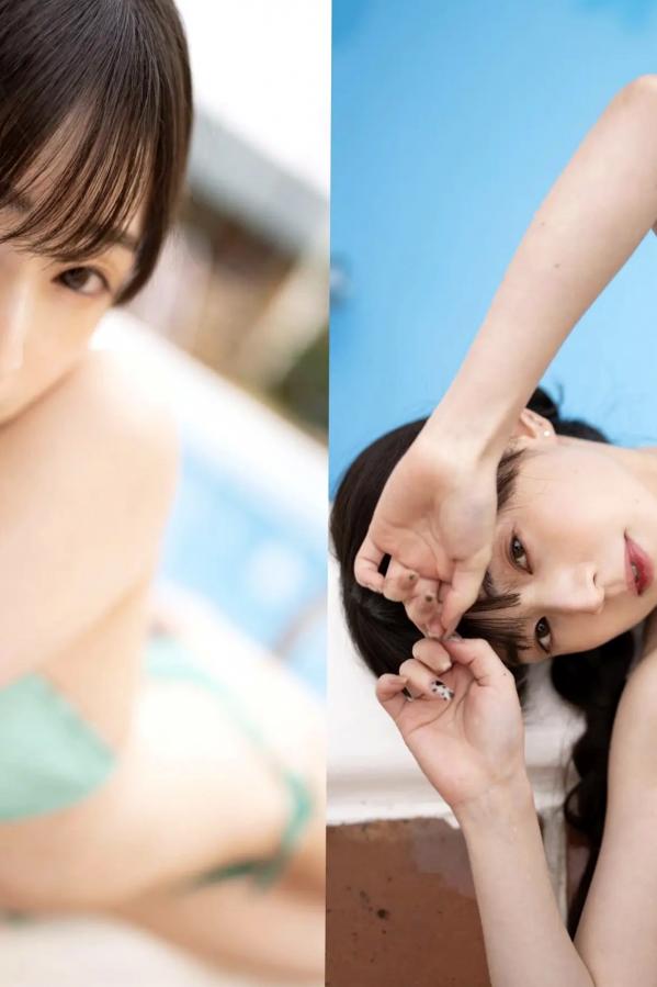 近衛りこ 近卫理子 近衛りこ - ボーダーに恋して 日系清新条纹裙性感内衣户外写真第20张图片