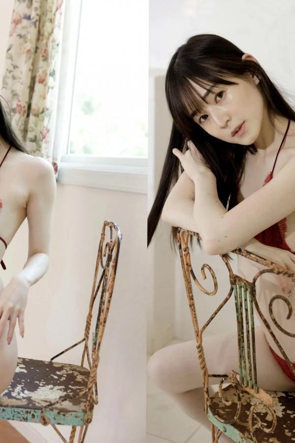 近衛りこ 近卫理子 近衛りこ - ボーダーに恋して 日系清新条纹裙性感内衣户外写真第74张图片