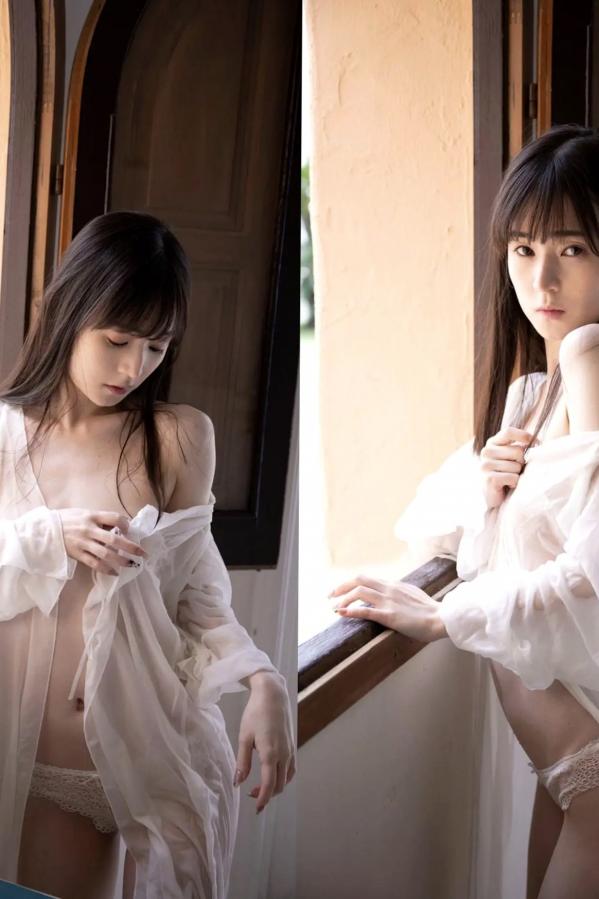 近衛りこ 近卫理子 近衛りこ - きれいなひと | 日系清新白色蕾丝内衣居家私房写真第61张图片